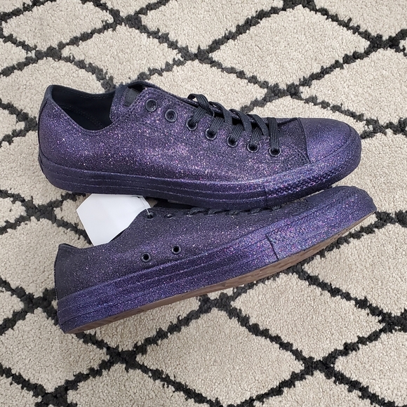 Converse Chuck Taylor All Star Ox Purple Glitter - Picture 3 of 4
